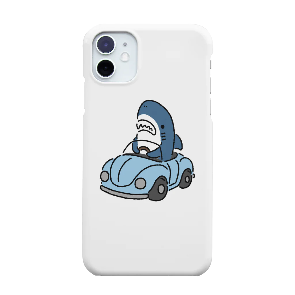 サメ わりとおもいの運転を覚えたサメ2021 Smartphone Case