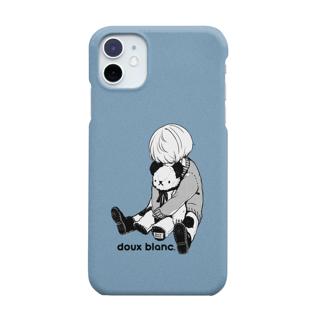 doux blanc.の少年とティノくん スマホケース