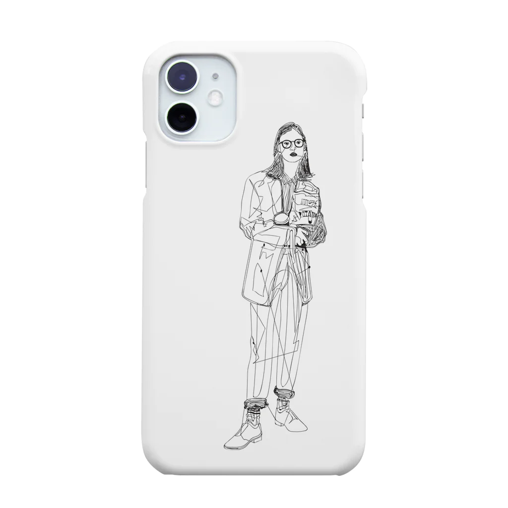 moca のamerican girl2 Smartphone Case