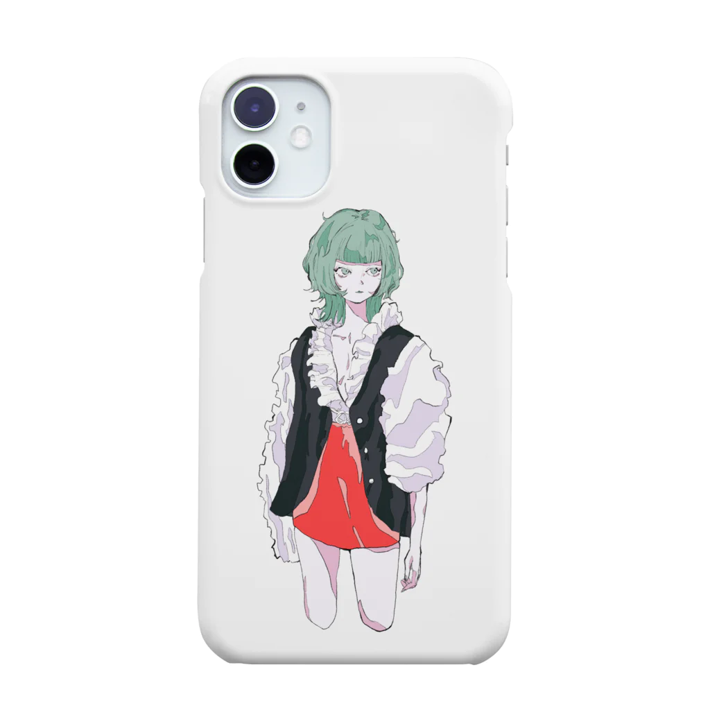 瑣末の緑の女の子 Smartphone Case