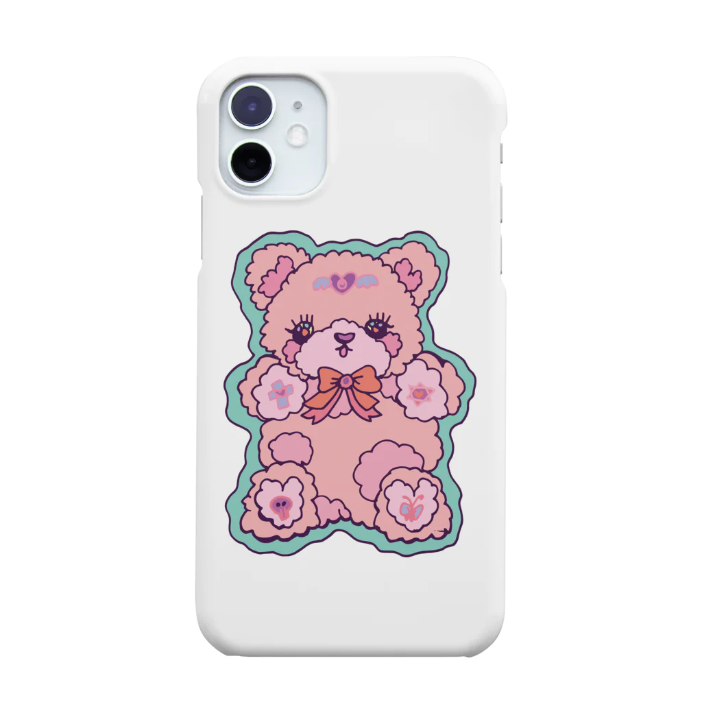 imetaso shopのもこもこくまちゃ Smartphone Case