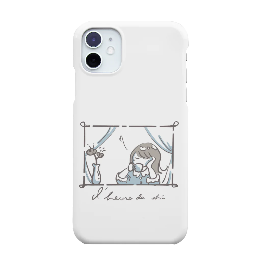 三桜のお店のティータイム女の子 Smartphone Case