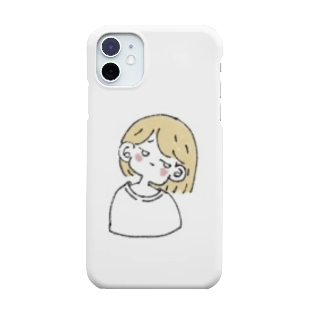 かたつむりのけだるい女の子 Smartphone Case