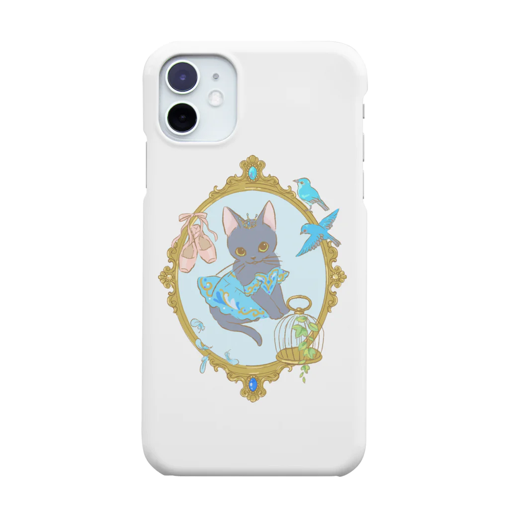 ermineの猫バレエ🐈ブルーバード Smartphone Case