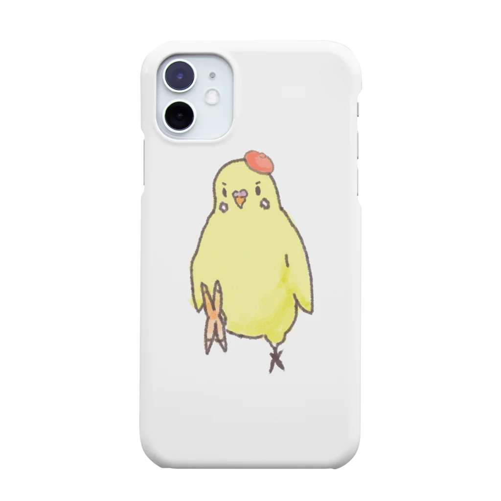 小鳥のほっぺのピヨちゃんキック Smartphone Case