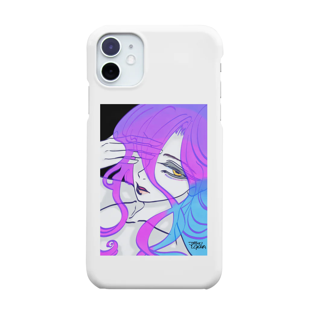 JAKU_LUSHAのFantôme de bonbons Smartphone Case