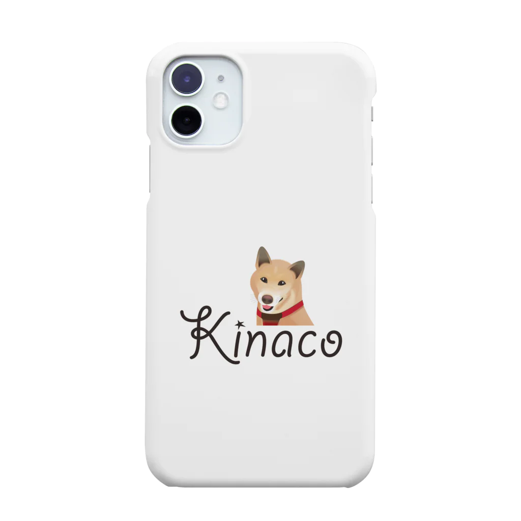 まみおデザインのスマホケース　犬（柴） Smartphone Case