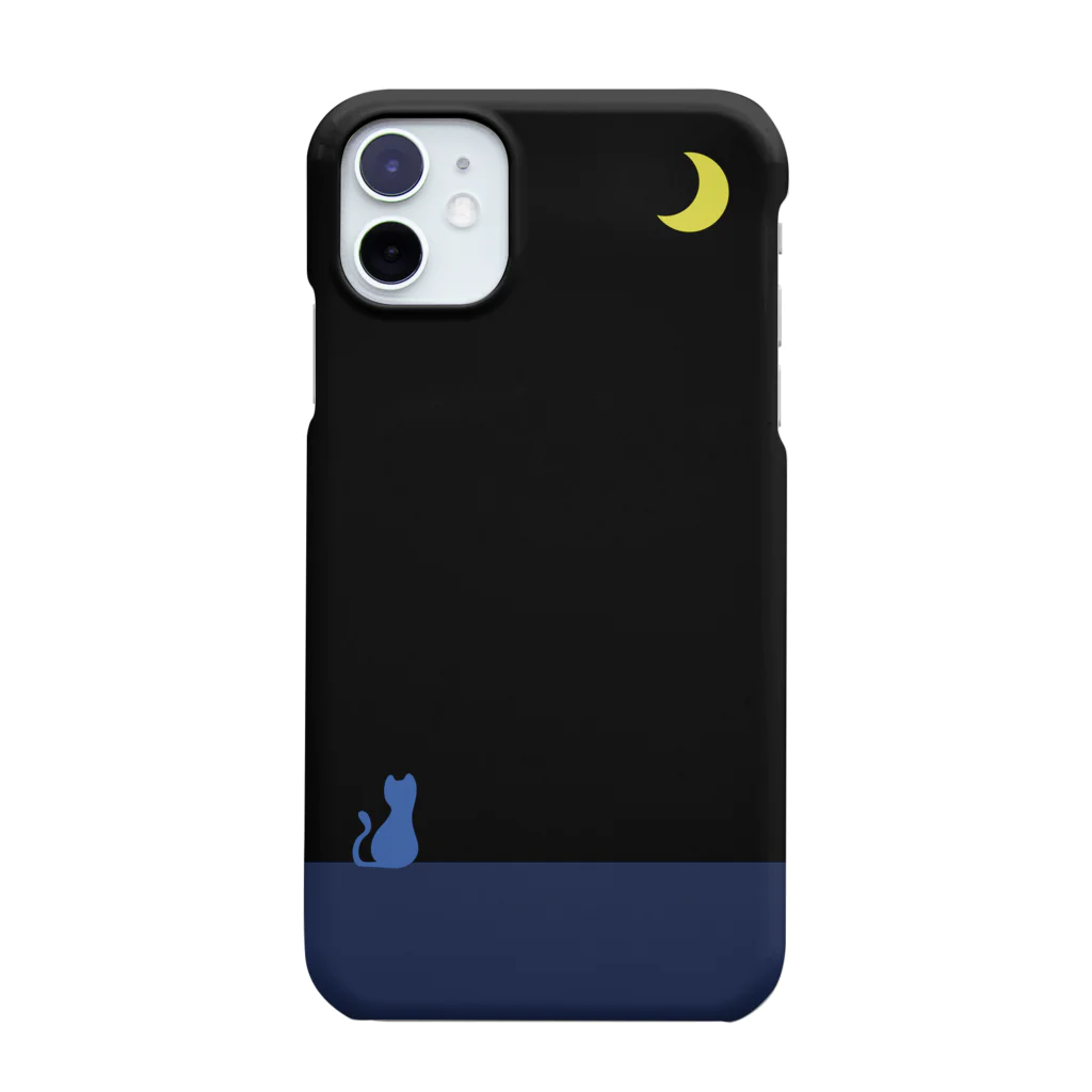 a-noのmoon & blue cat Smartphone Case