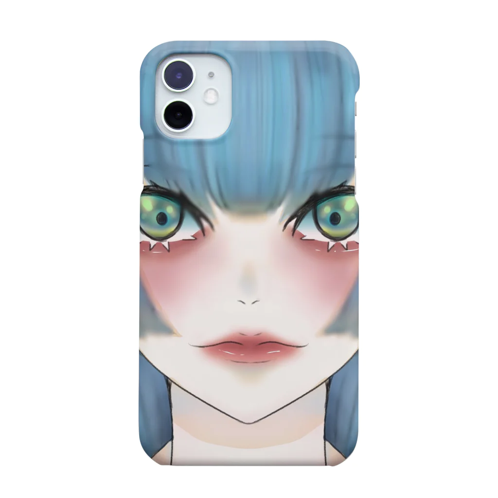 よこの青髪の女の子 Smartphone Case