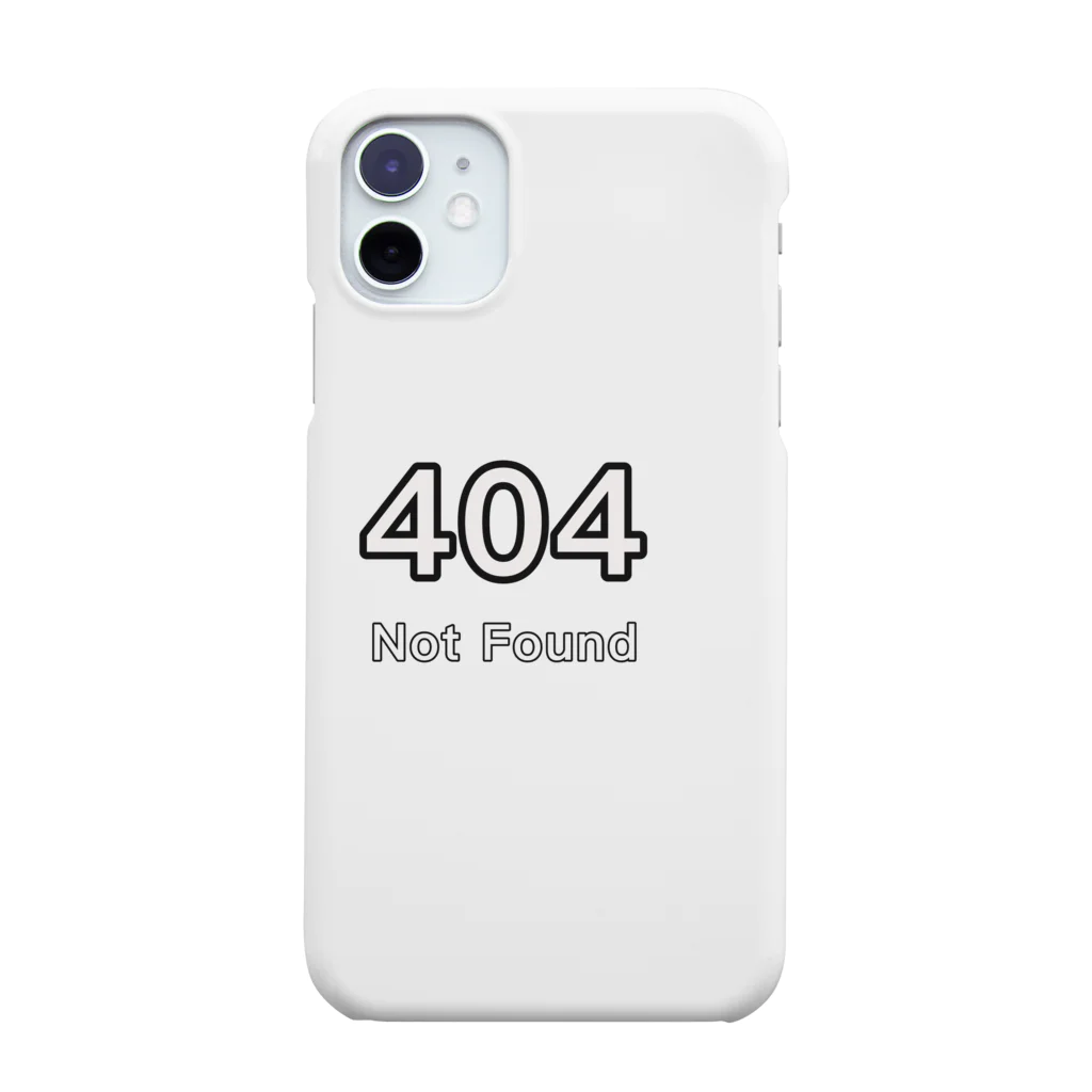 生きづらさお助けやさんのERROR：404 Not Found Smartphone Case