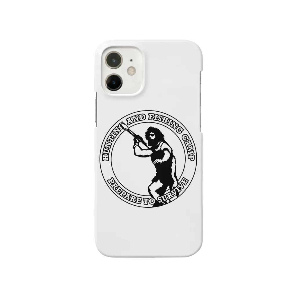 Hunting and Fishing Campのまるロゴ Smartphone Case