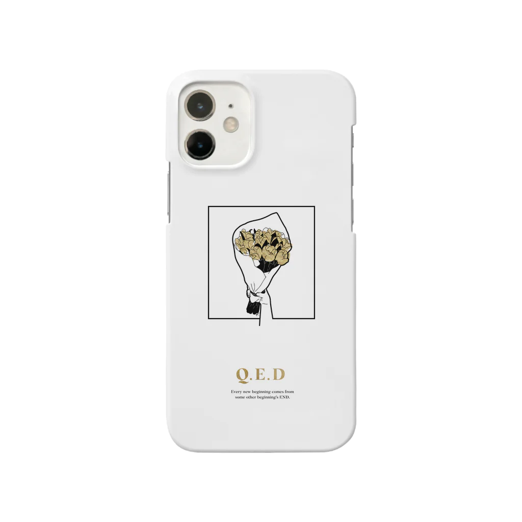 ライムズ スケッチのはなむけ｜QED_white Smartphone Case