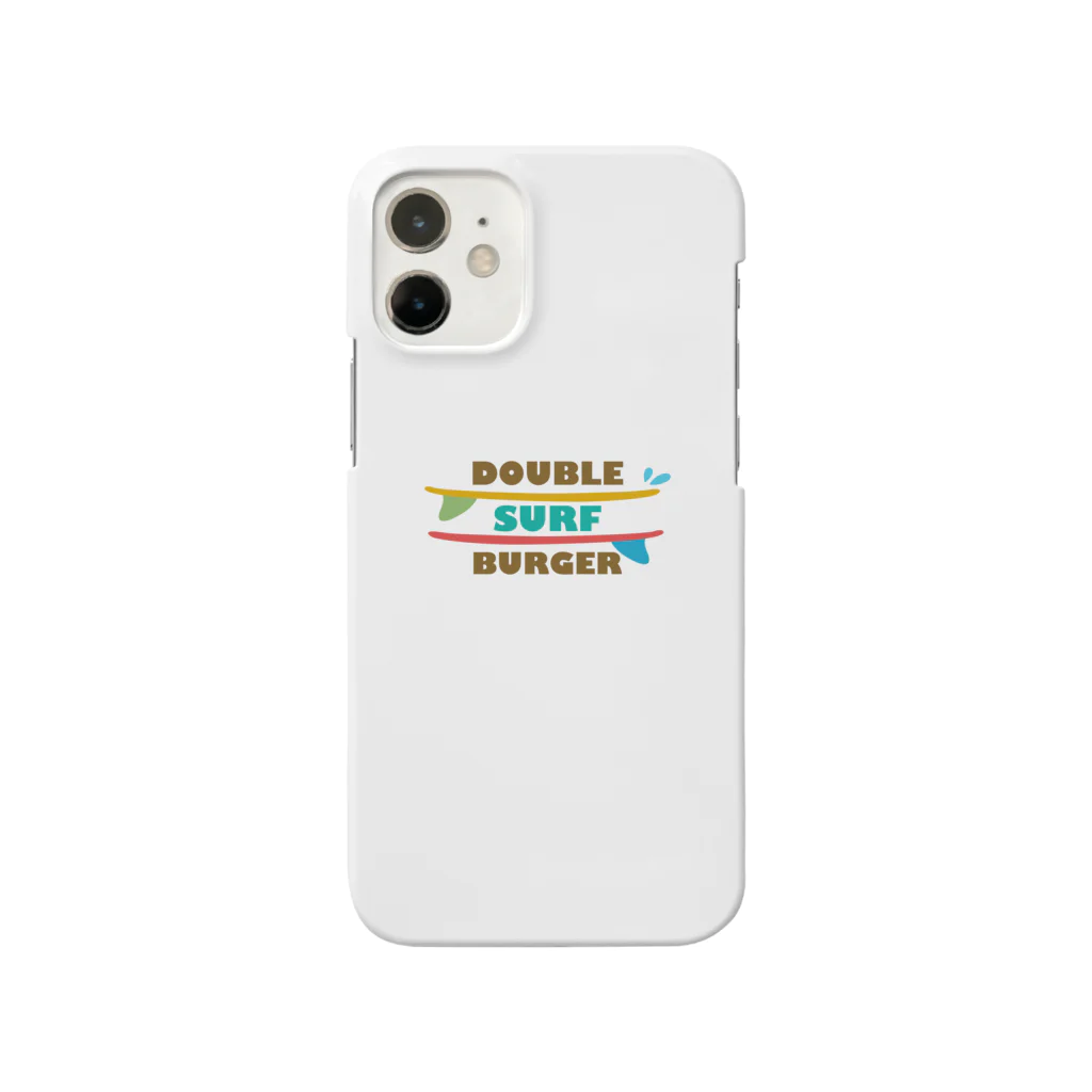 frenchfoxのDOUBLE SURF BURGER Smartphone Case