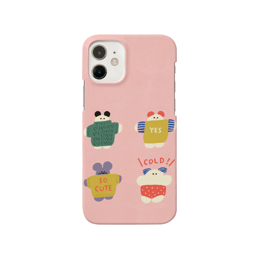 かわべしおん | イラストレーターのぬくぬくニットさん Smartphone Case