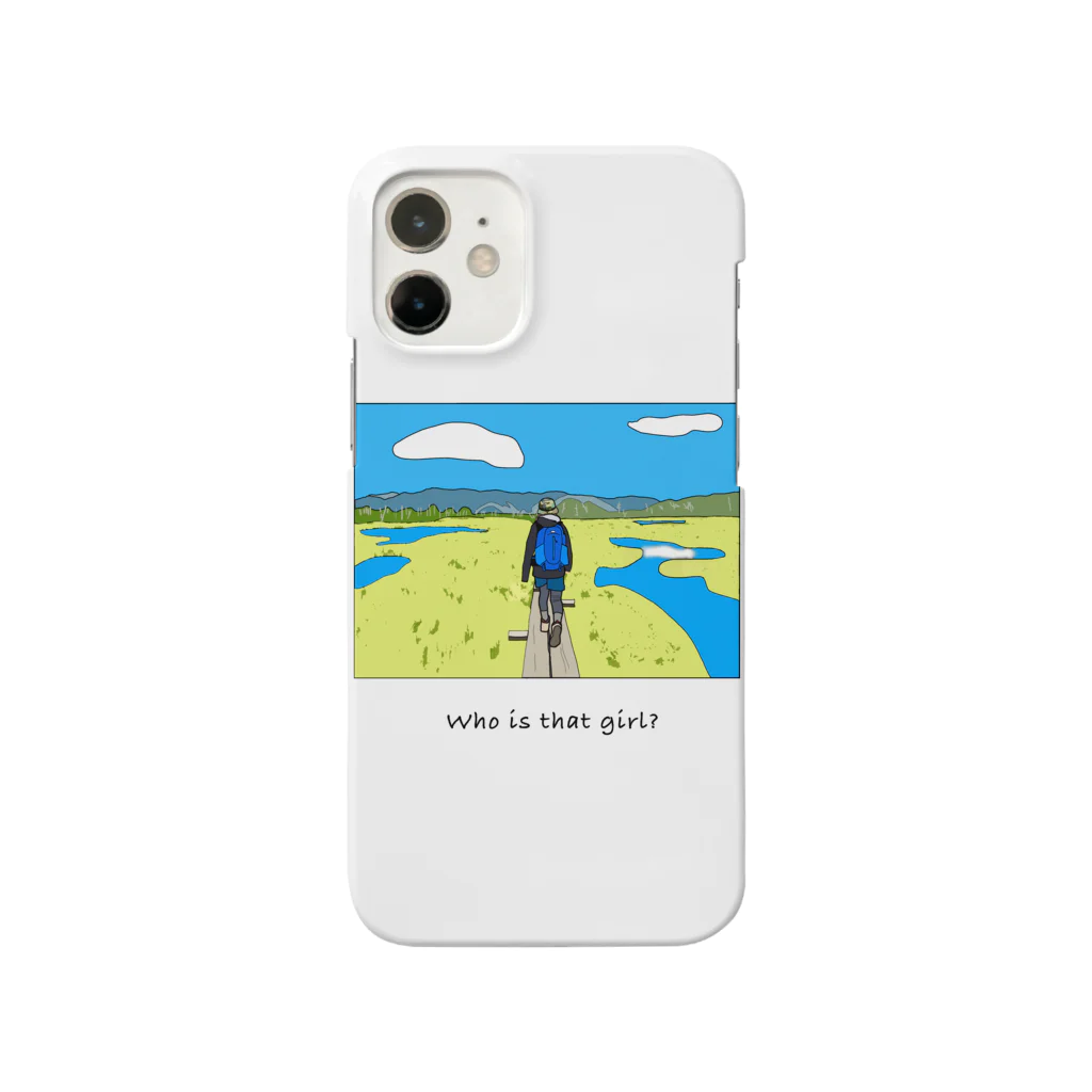 sho_ma's outdoorlifeの山ガール Smartphone Case