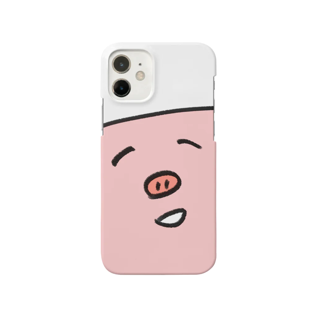 ぶたさんと一緒のどアップぶたさん Smartphone Case