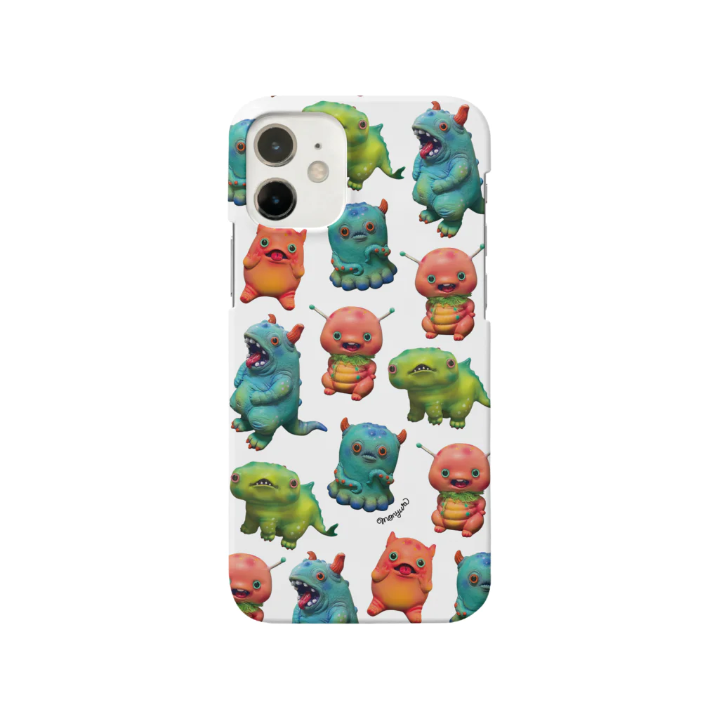 monyuraのmonyura monster(総柄) Smartphone Case