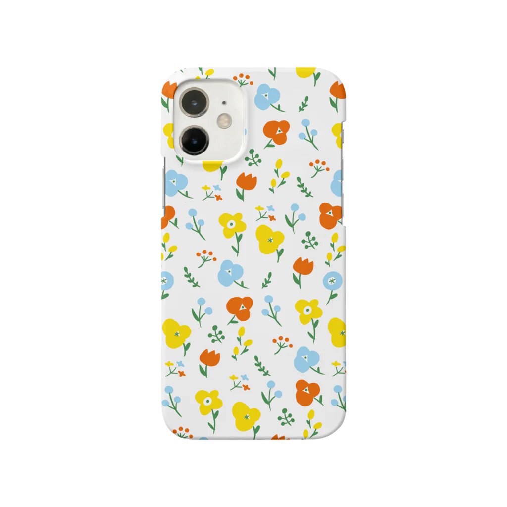 Söpöのビタミンカラーのお花ケース Smartphone Case