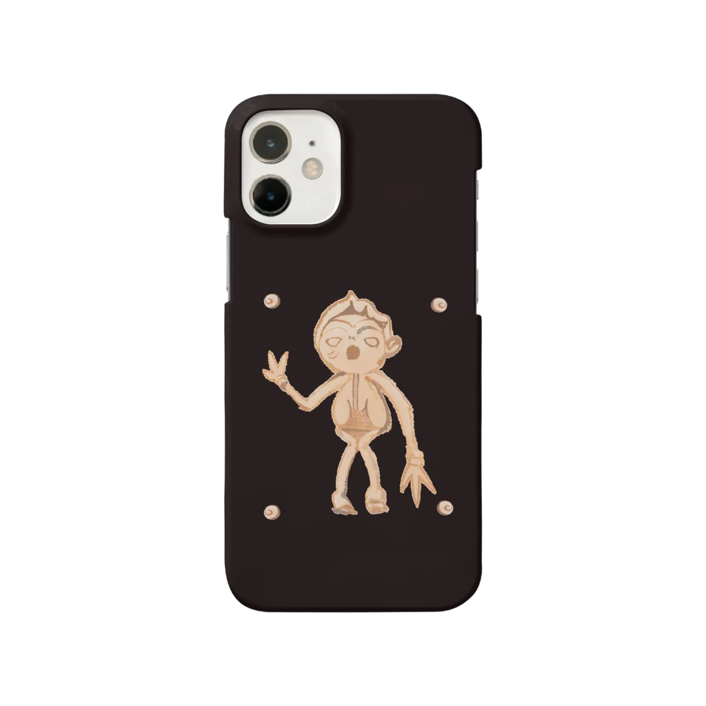 WAMI ARTのウチマタブラック Smartphone Case