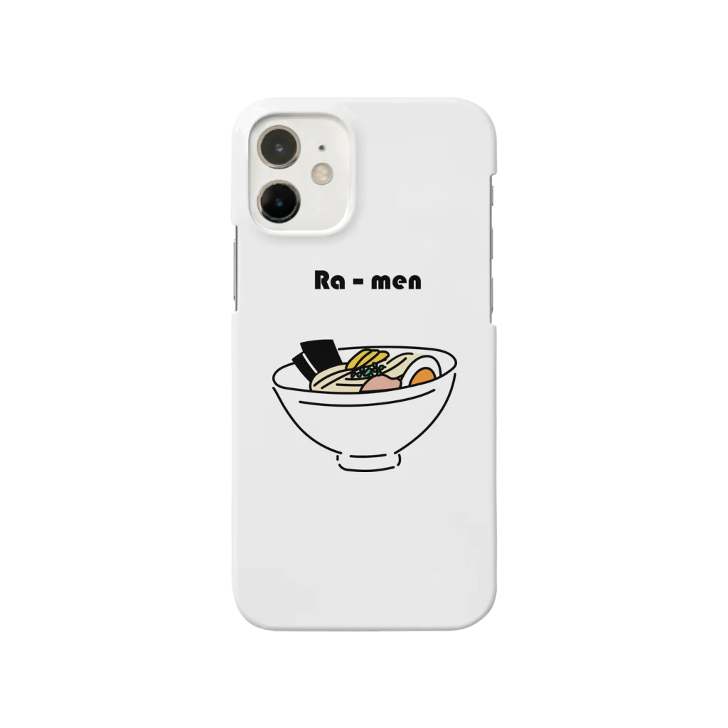 /logo.pngのラーメン 好き。麺の色付き スマホケース