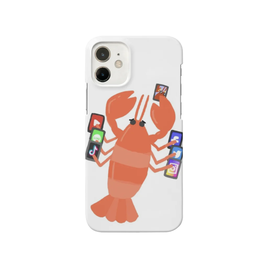 CrabHouseのロブスターのスマホケース Smartphone Case