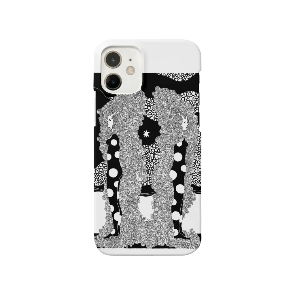 pen_de_kaitaの夜の浜 Smartphone Case