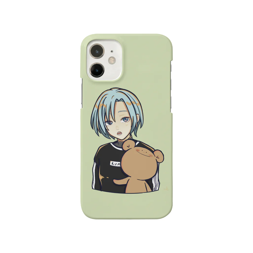 riOの少女とくまスマホケース Smartphone Case