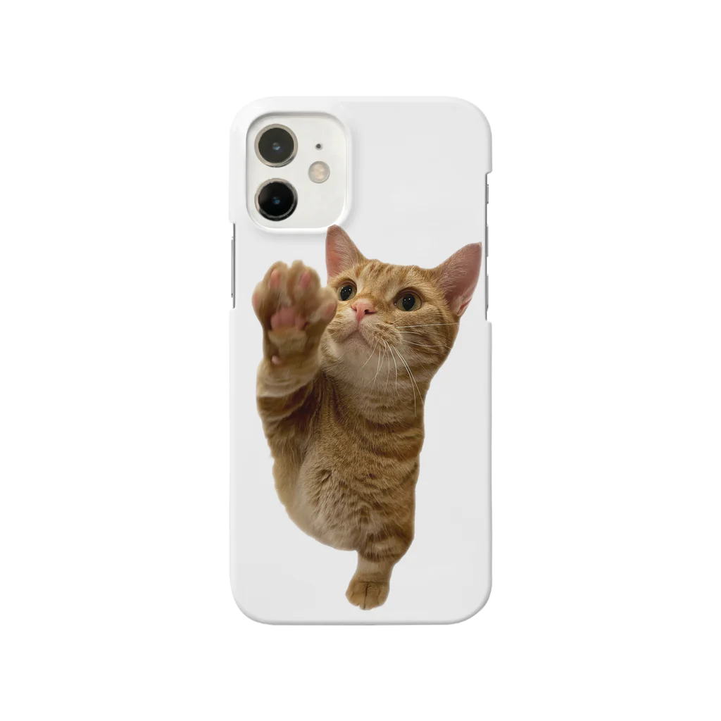 短足マンチカンのベビラテ の/iPhoneケース　猫 Smartphone Case