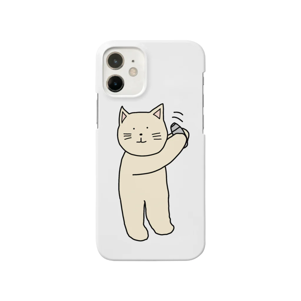 ＋Whimsyのバーテンダーねこ スマホケース