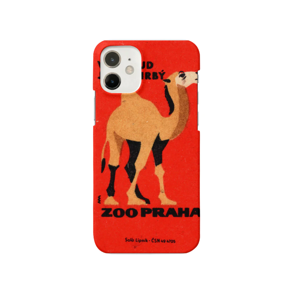 YS VINTAGE WORKSのチェコ　プラハ動物園　ラクダ Smartphone Case