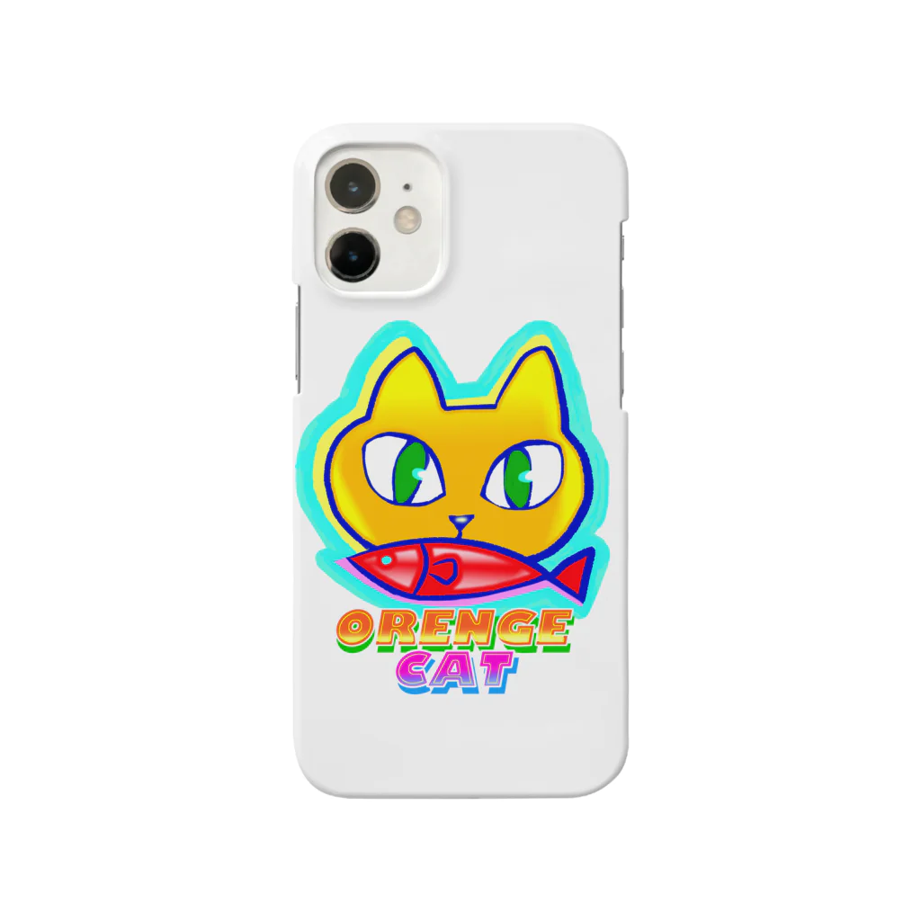 ✨🌈✨ユラクラカン🇯🇵 ✨🌈✨の🍊🐈 オレンジキャット🍊🐈　ライト Smartphone Case