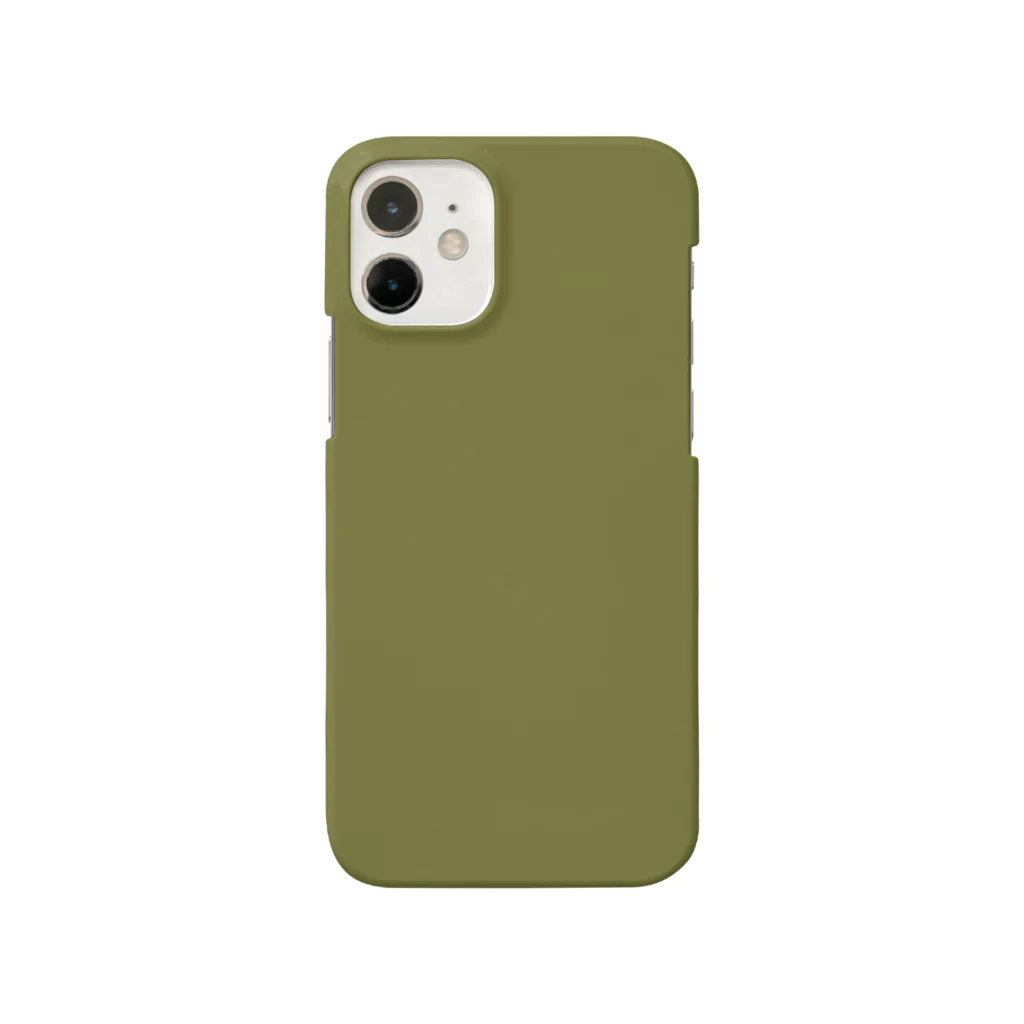 coloursのcolours オリーブ グリーン Smartphone Case