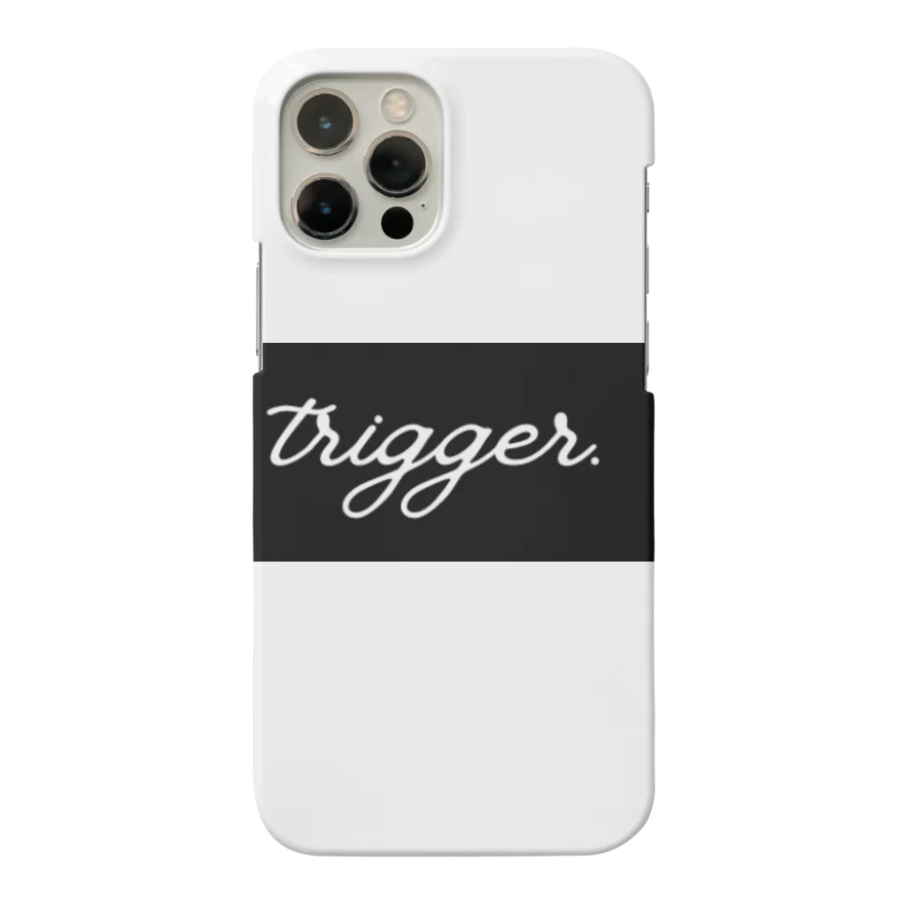 trigger.0312のLine print ROGO smart phone CASE//【trigger.】 スマホケース