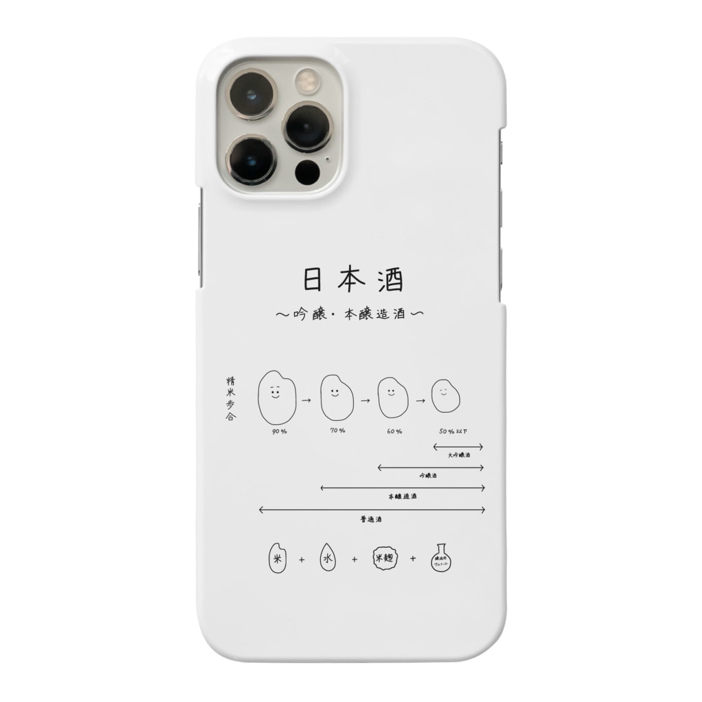 Medusasの日本酒〜吟醸・本醸造酒ver〜 Smartphone Case