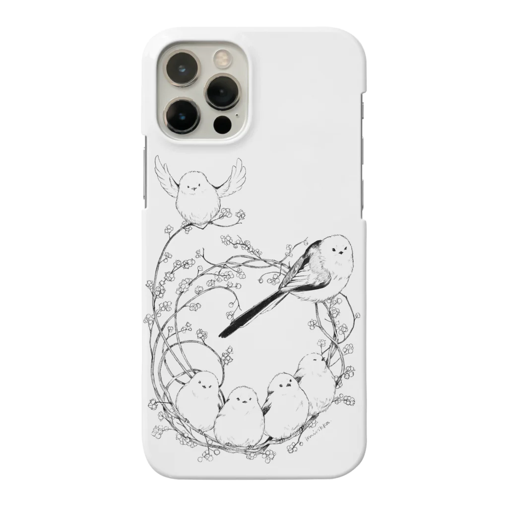 海のほとりの雑貨屋さんのシマエナガリース Smartphone Case