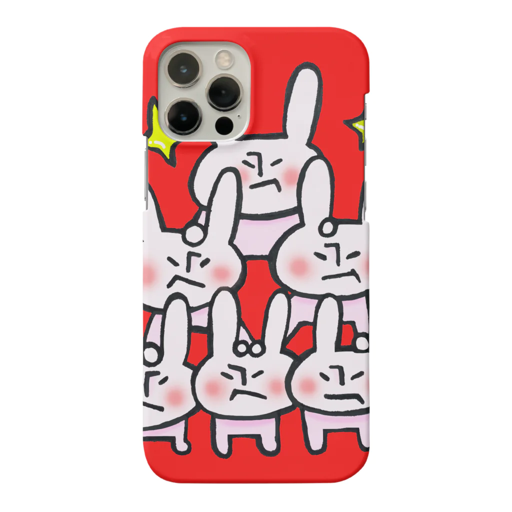 イラストレーター yasijunのうさぎ、ピラミッド！スマートフォンケース Smartphone Case