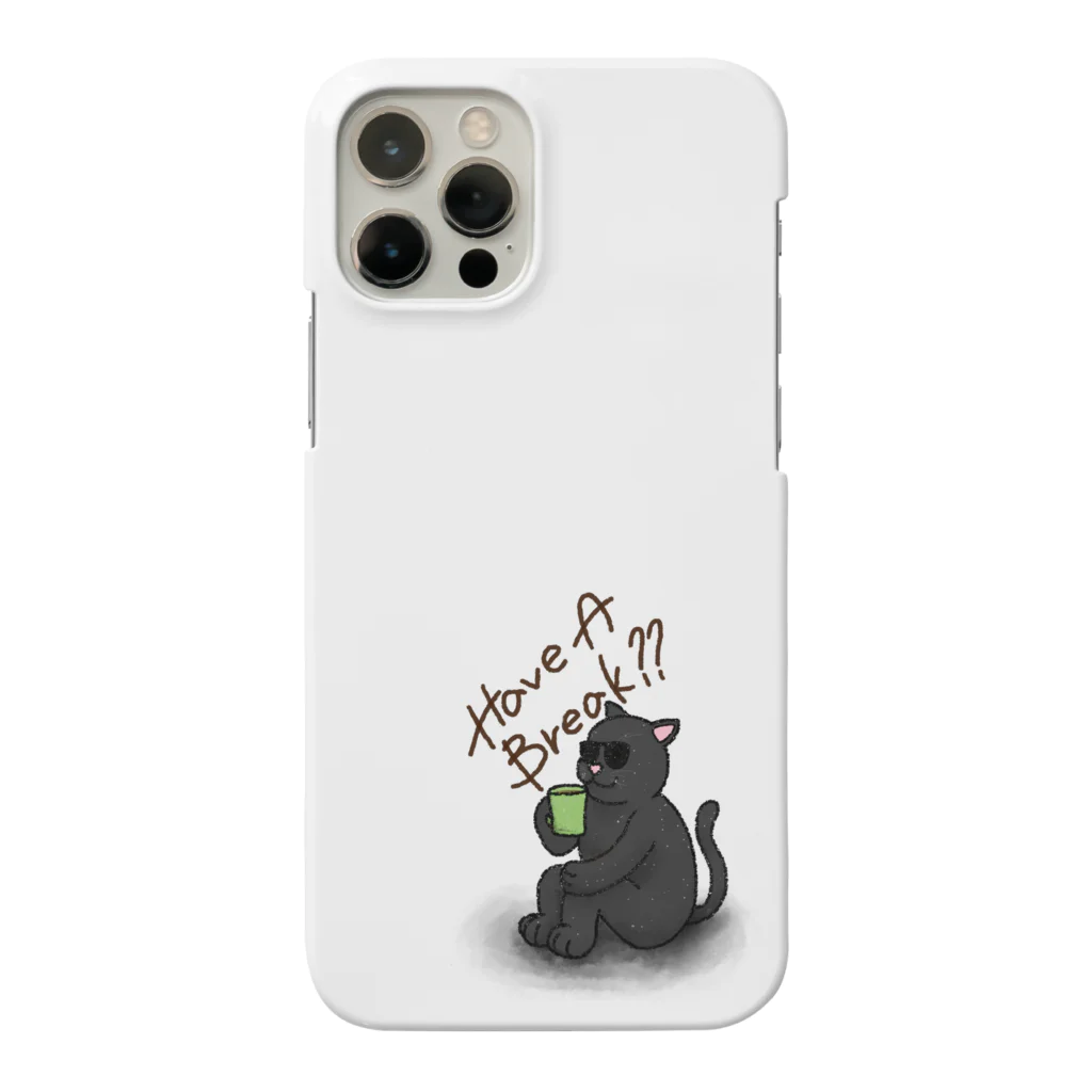 ぐらさんくろねこのくろねことこーひー Smartphone Case