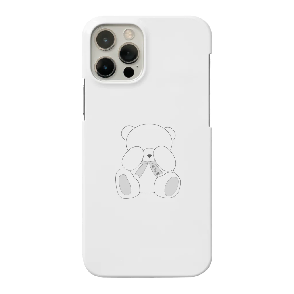 monaのシャイなクマ Smartphone Case