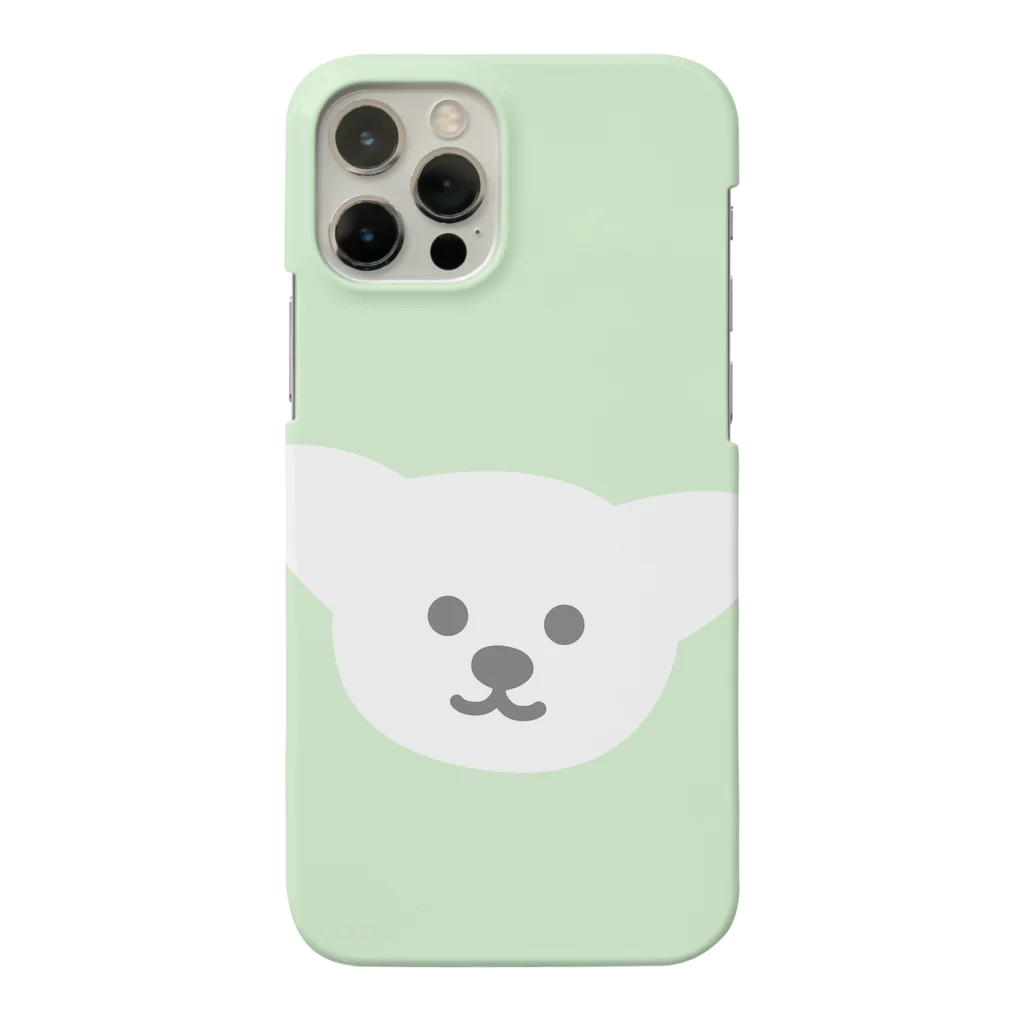 colom-dogsのチワワ.iPhoneケース.ライトグリーン.【COLOM.コロ。】 Smartphone Case