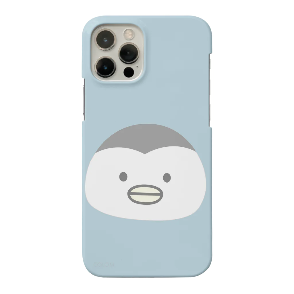 colom-dogsのペンギン.iPhoneケースライトブルー【COLOM.コロ。】 Smartphone Case