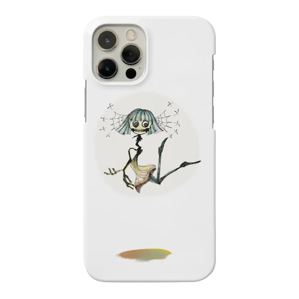 kankaku商ゐ所の不機嫌な踊り子ちゃん  まん丸水溜まり Smartphone Case