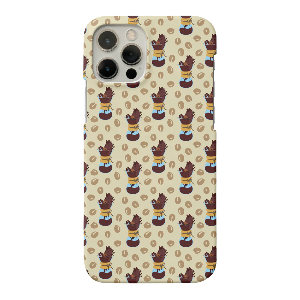 mint julepのコーヒーブラック（クリーム） Smartphone Case