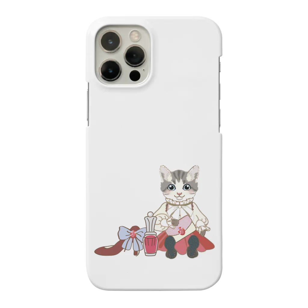 little lion house公式ショップ（大人のためのねこ）のアンティーク雑貨と西洋猫(アメショ Smartphone Case