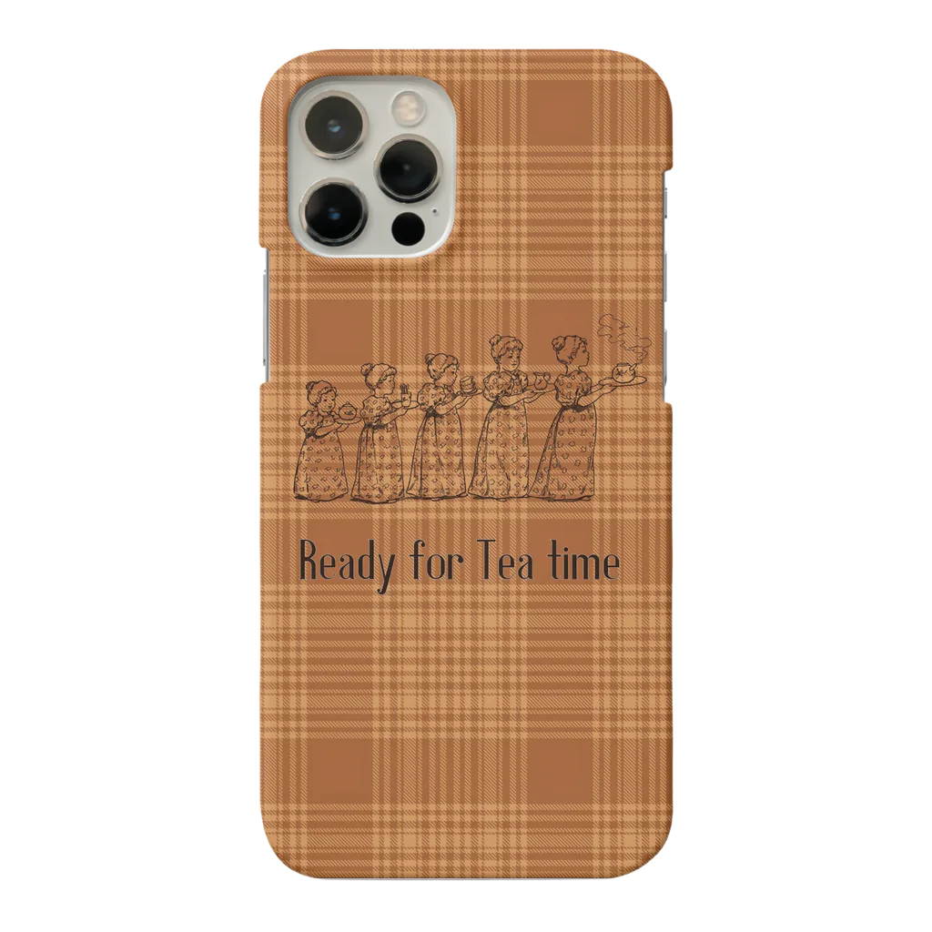 Vintage na Teatime（紅茶好き）のReady for Tea Time sisters Smartphone Case
