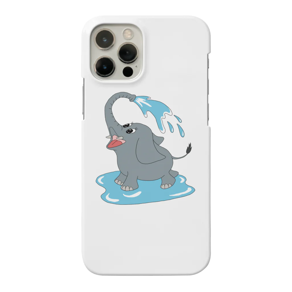 HIGH FIVE Shopの水浴びゾウさん Smartphone Case