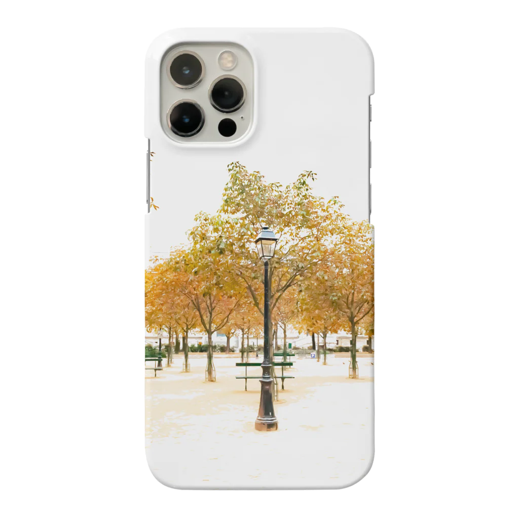 thegemishartのパリの公園 Smartphone Case