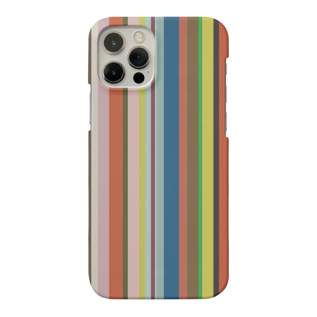 600rpm ［ろっぴゃくかいてん］の42_ストライプ Smartphone Case