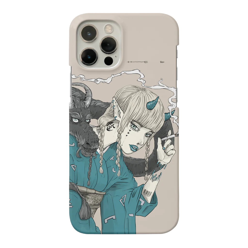 HElll - ヘル - の龍と着物 Smartphone Case