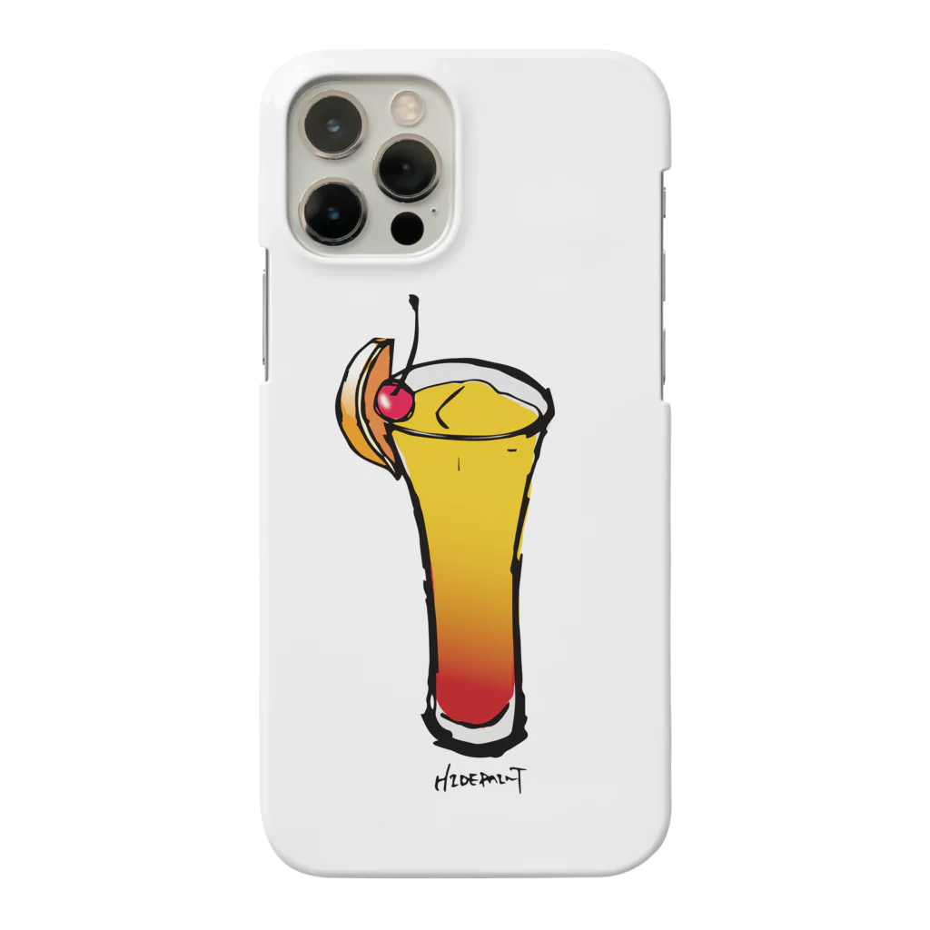 HIDEPAINT　SUZURI店のテキーラサンライズ Smartphone Case