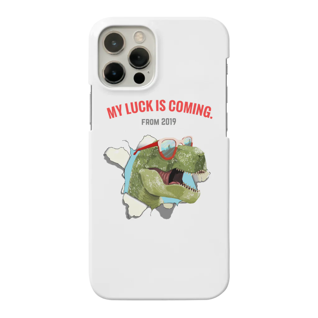 MY LUCK IS COMING.のサングラスTレックス Smartphone Case